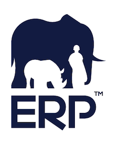 Elephants, Rhinos & People (ERP) logo