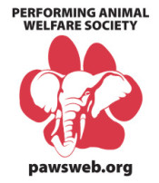 Performing Animal Welfare Society (PAWS) logo